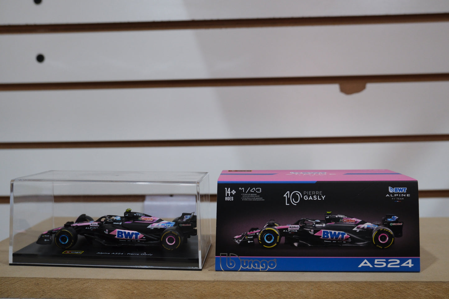 Bwt Alpine A524 #10 Pierre Gasly escala 1:43
