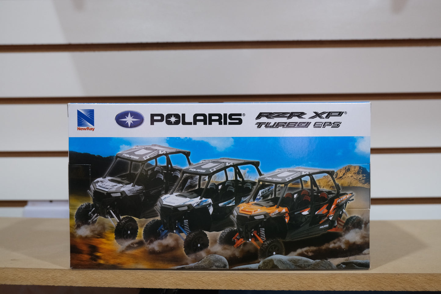 Polaris Rzr 1000 6.5" White 4 plazas escala 1:18