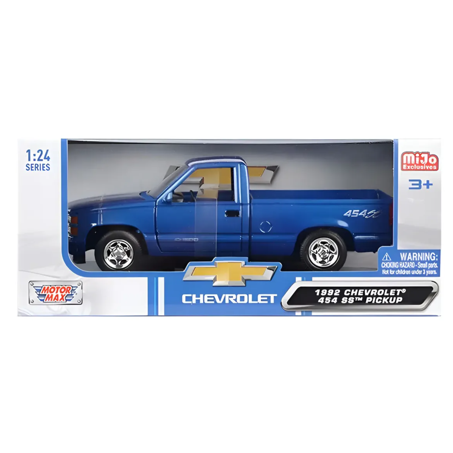 Chevrolet 454ss Pick Up Blue escala 1:24