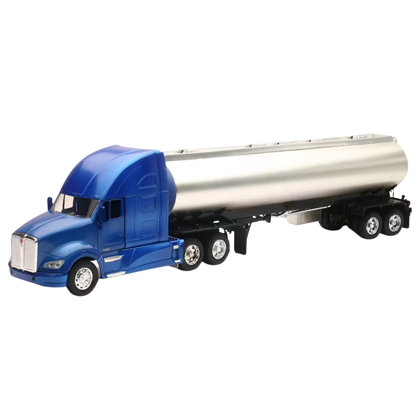 Kenworth T700 Oil Tanker Chrome Blue 1:32