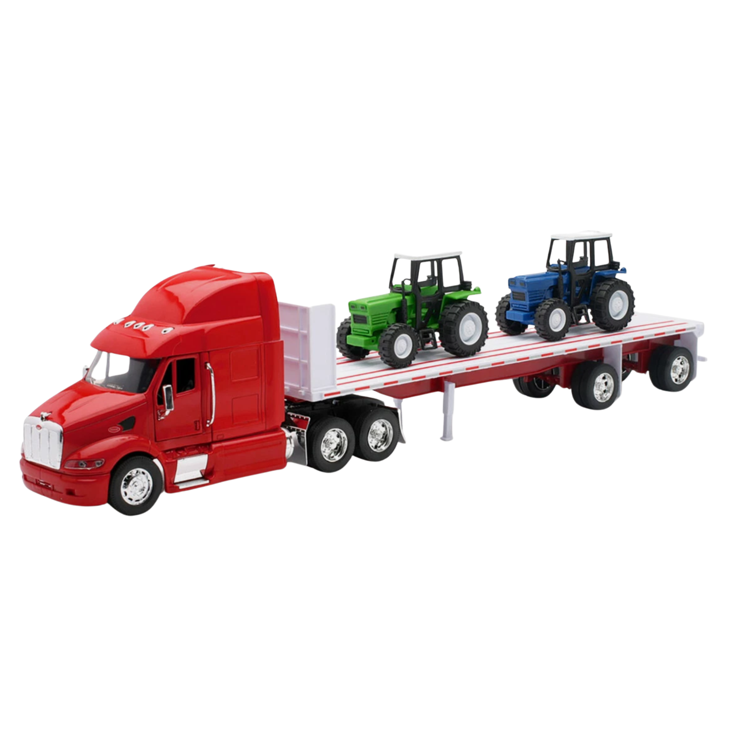 Peterbilt 387 w/ 2PCS Farm Tractor 1:32