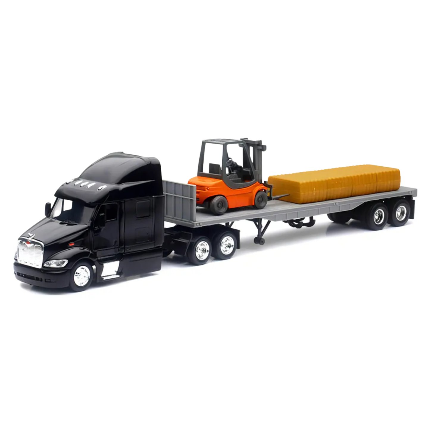 Peterbilt 387 Lowboy Forklift 1:43