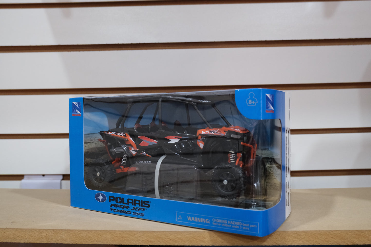 Polaris Rzr 1000 6.5" Orange 4 plazas escala 1:18