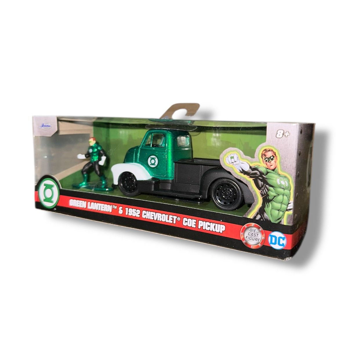 Green Lantern & 1952 Chevrolet Coe Pick Up Jada 1:32