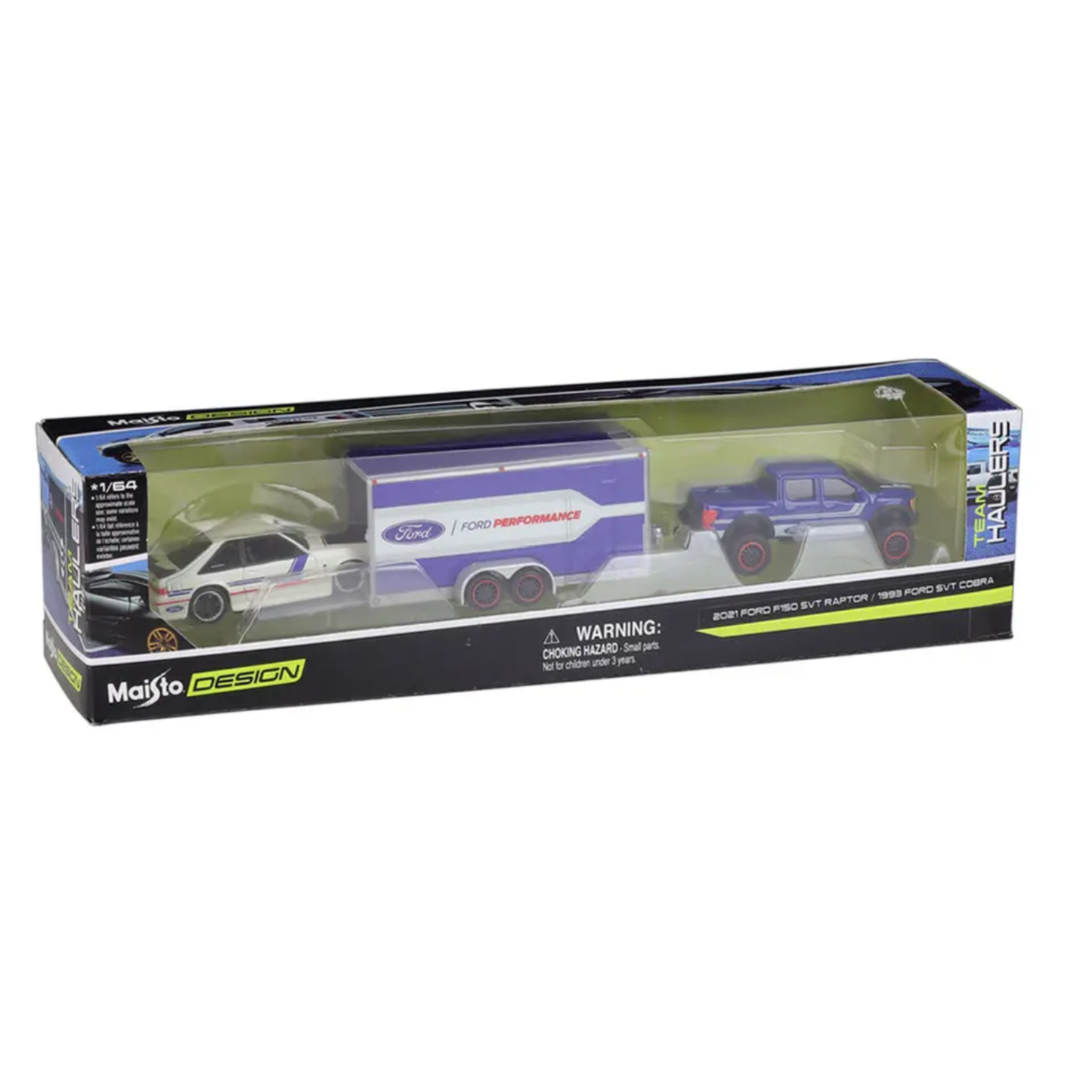 Maisto Ford F-150 Raptor Svt 2021 / Ford Svt Cobra 1993 1:64