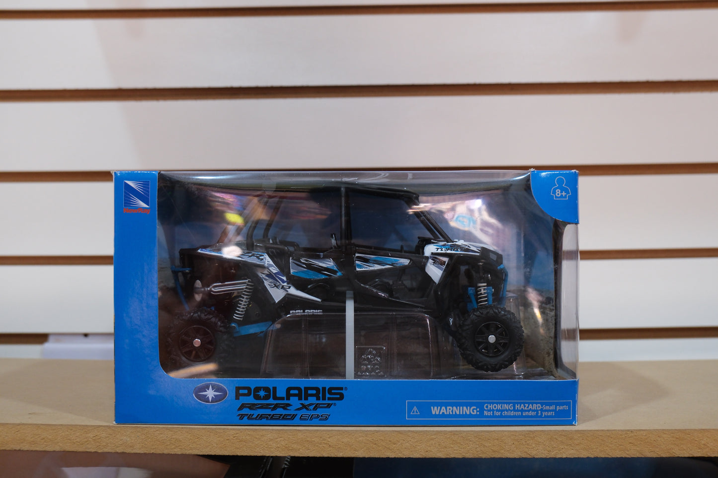 Polaris Rzr 1000 6.5" White 4 plazas escala 1:18