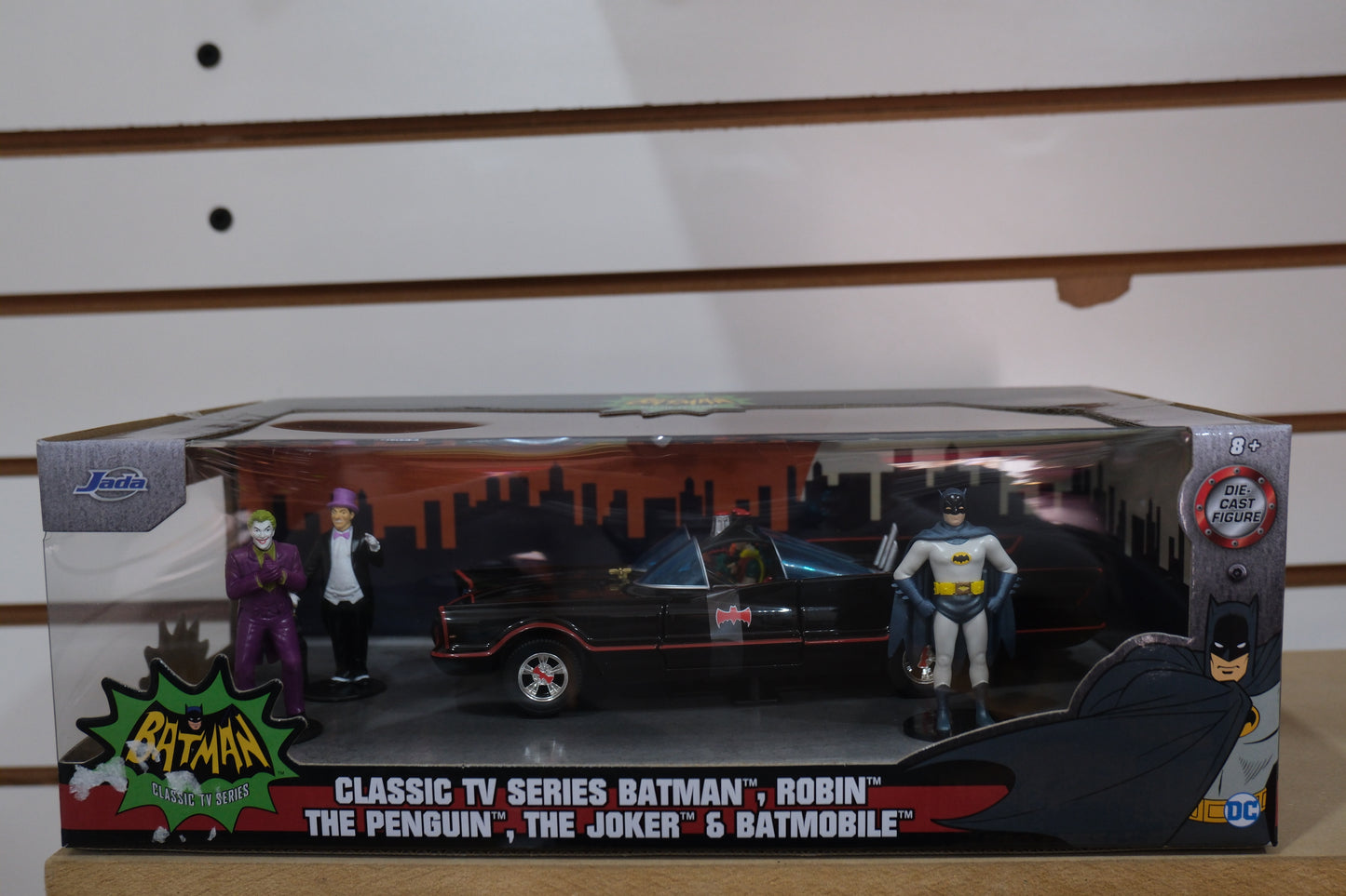 1966 Classic Tv Series W/Batman and Robin, Joker and Pinguin Jada 1:24