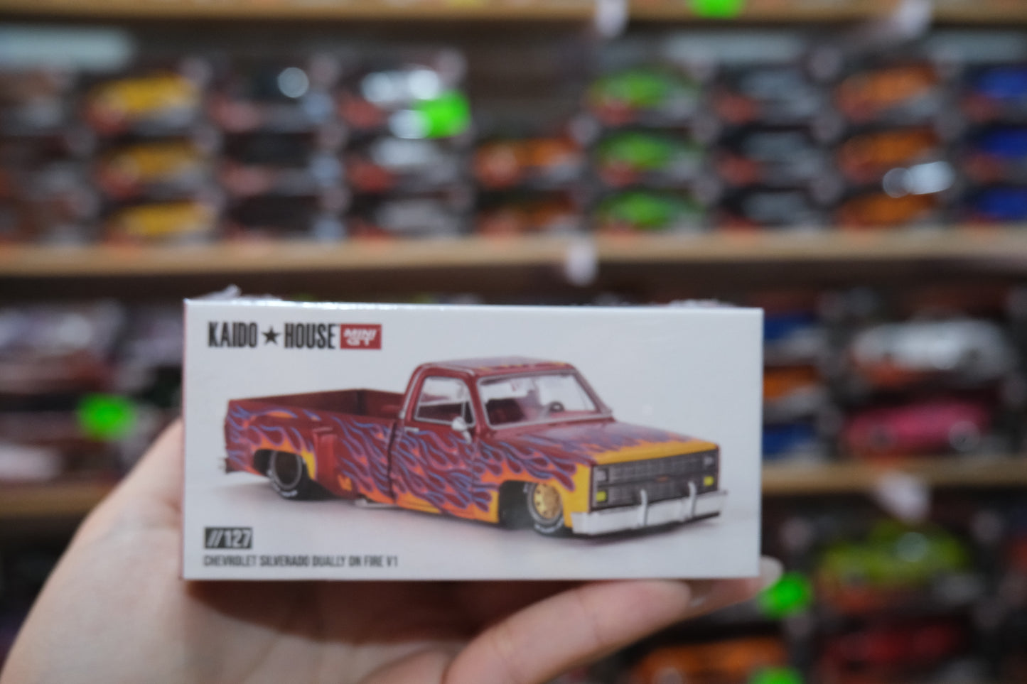 Chevrolet Silverado Dually On Fire V1-Kaido House