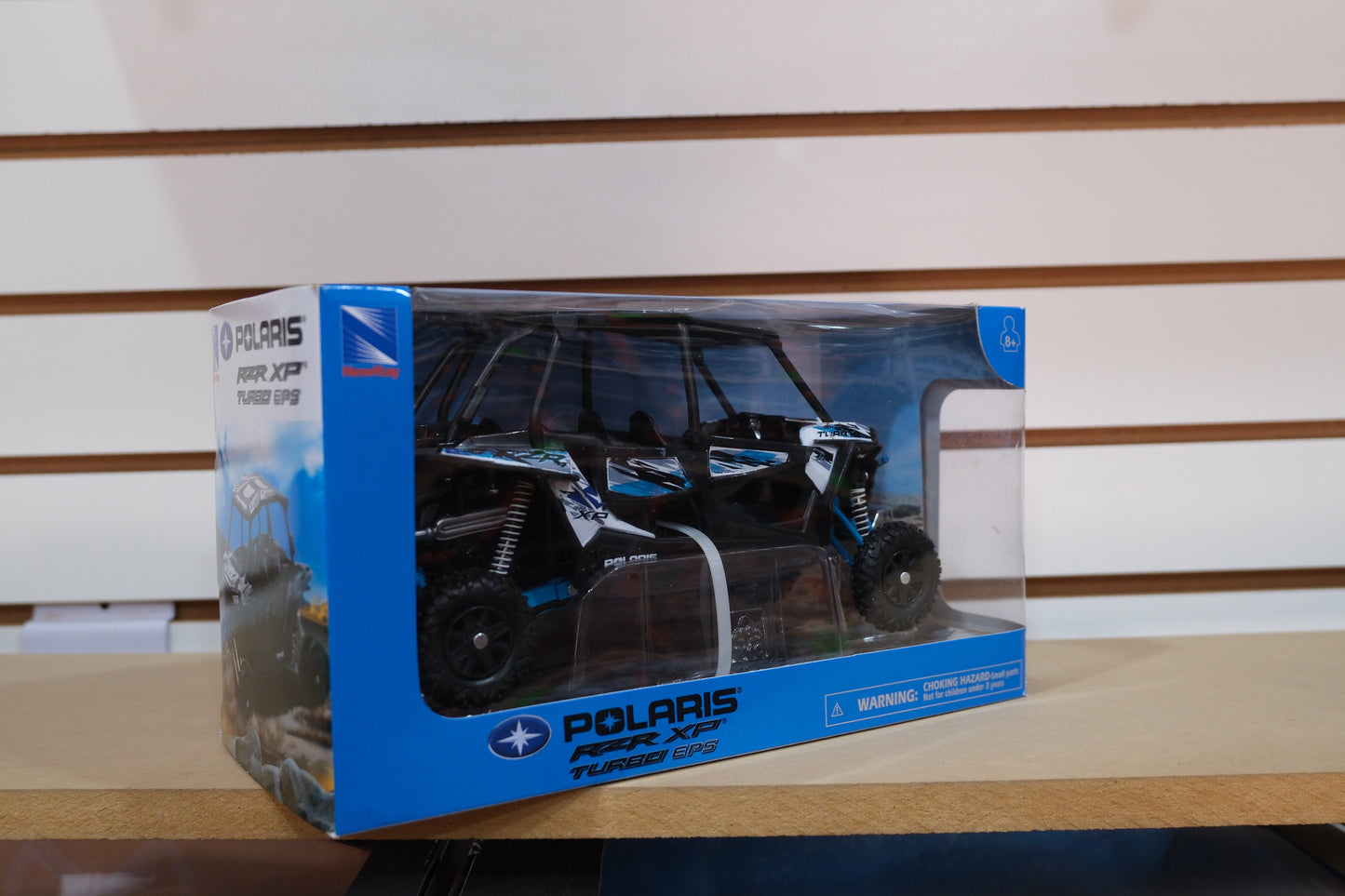 Polaris Rzr 1000 6.5" White 4 plazas escala 1:18