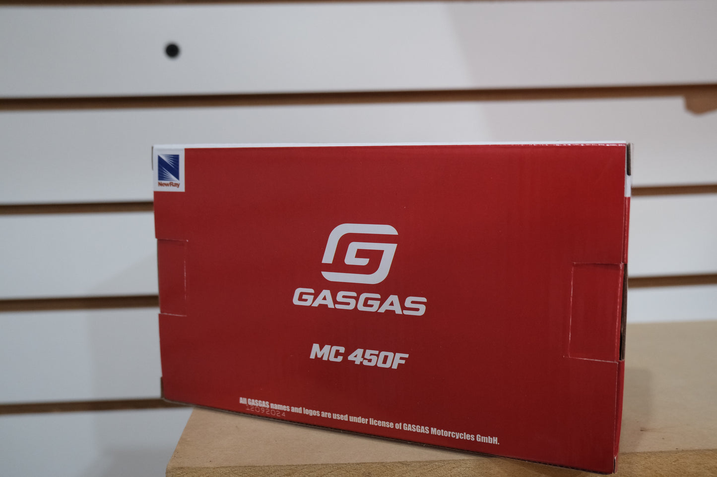 Gas Gas Mc 450 Dirt Bike escala 1:12