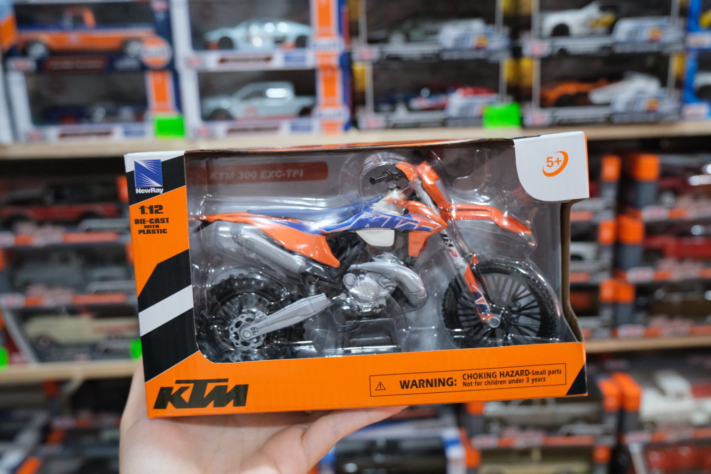Ktm 300 Enduro Bike escala 1:12
