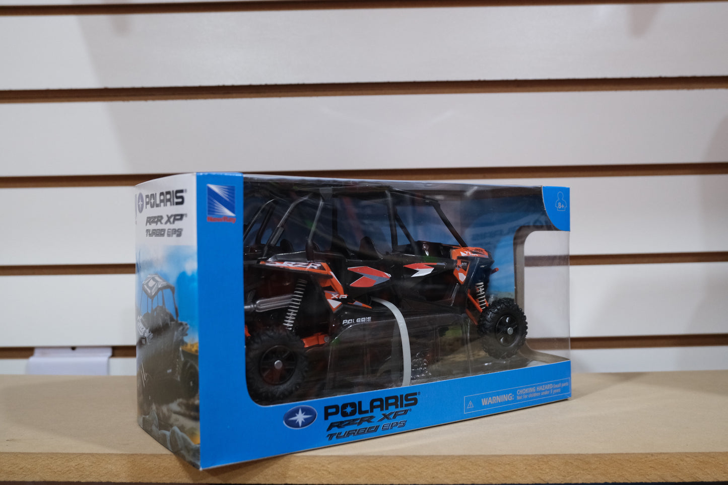 Polaris Rzr 1000 6.5" Orange 4 plazas escala 1:18