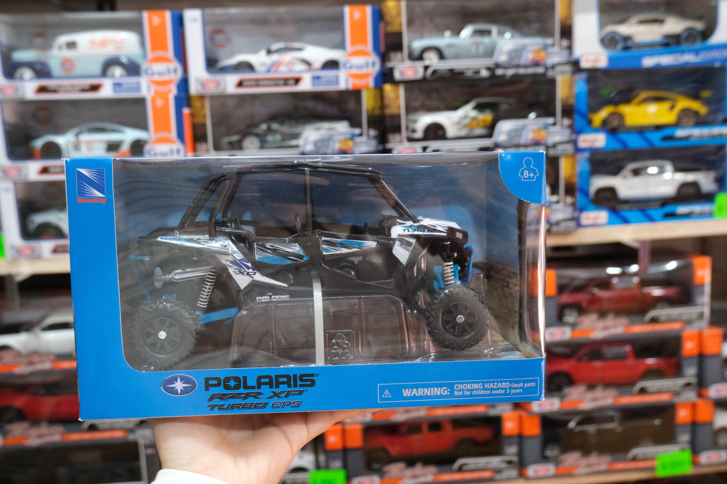 Polaris Rzr 1000 6.5" White 4 plazas escala 1:18