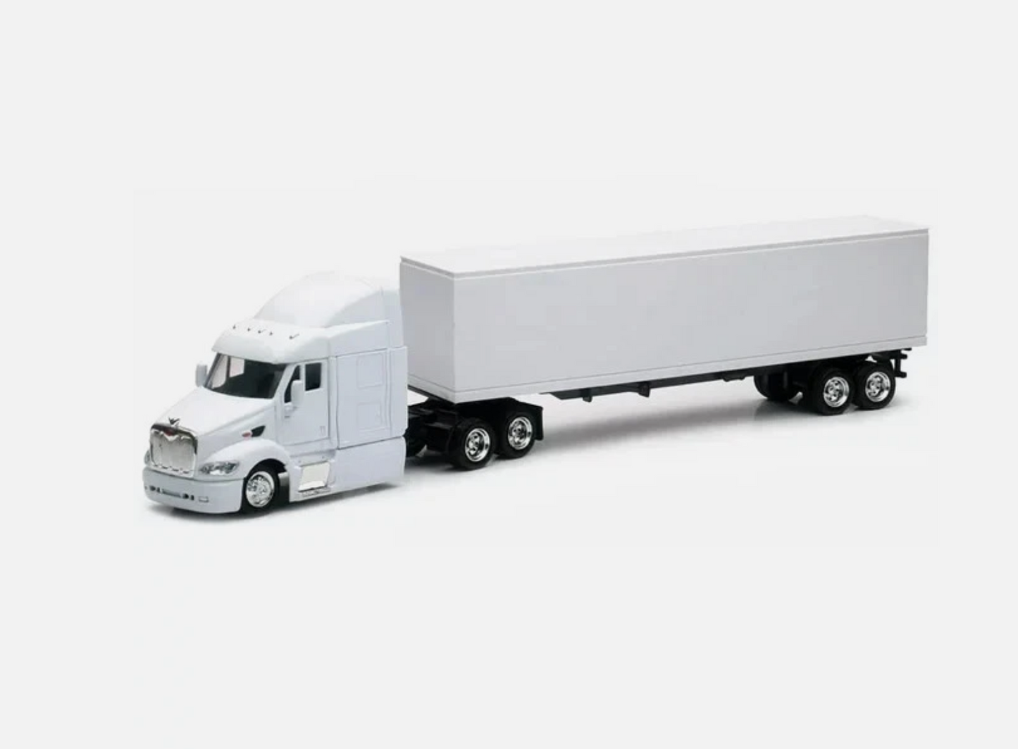 Freightliner Cascadia Dry Van White escala 1:43