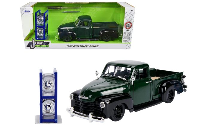 Just Trucks 1953 Chevy Pick Up W/Rack Jada 1:24