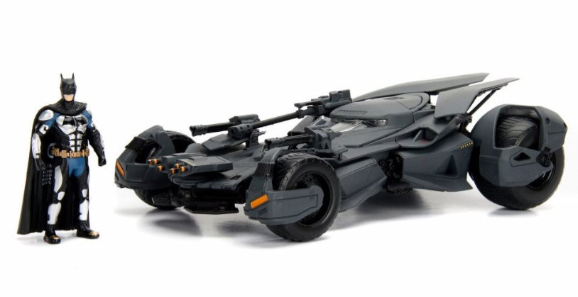 2017 Justice League Batmobile W/ Batman Asorted Jada 1:24