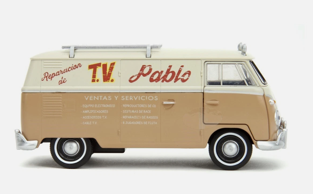 Volkswagen Bus WheelJack escala 1:32