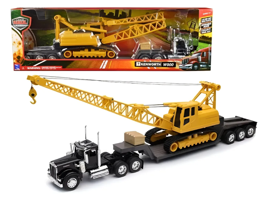 Construction Kenworth 1979 W900 Crane OR 1:32