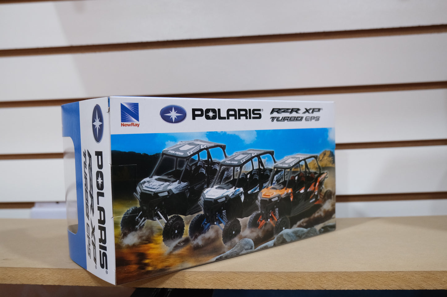 Polaris Rzr 1000 6.5" Orange 4 plazas escala 1:18