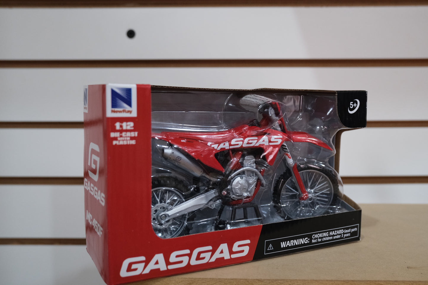 Gas Gas Mc 450 Dirt Bike escala 1:12