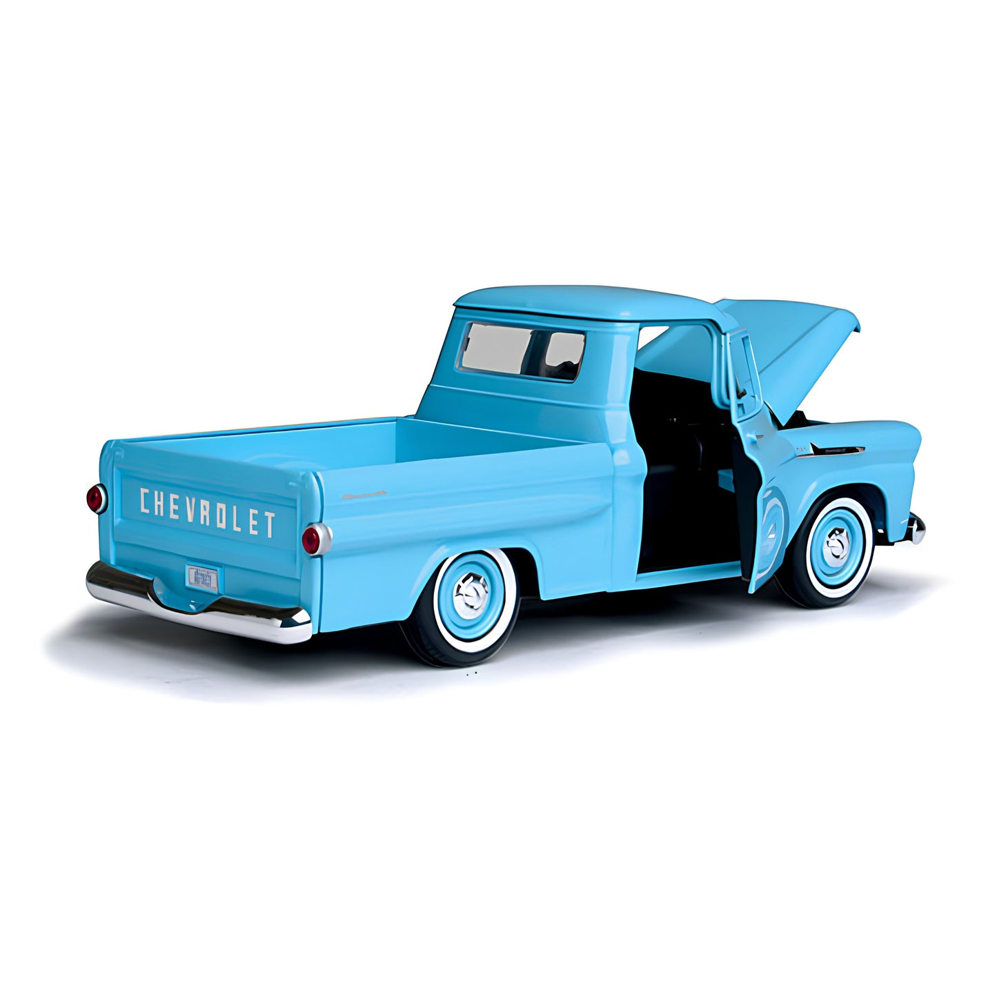 1958 Chevy Apache Light Blue 1:24