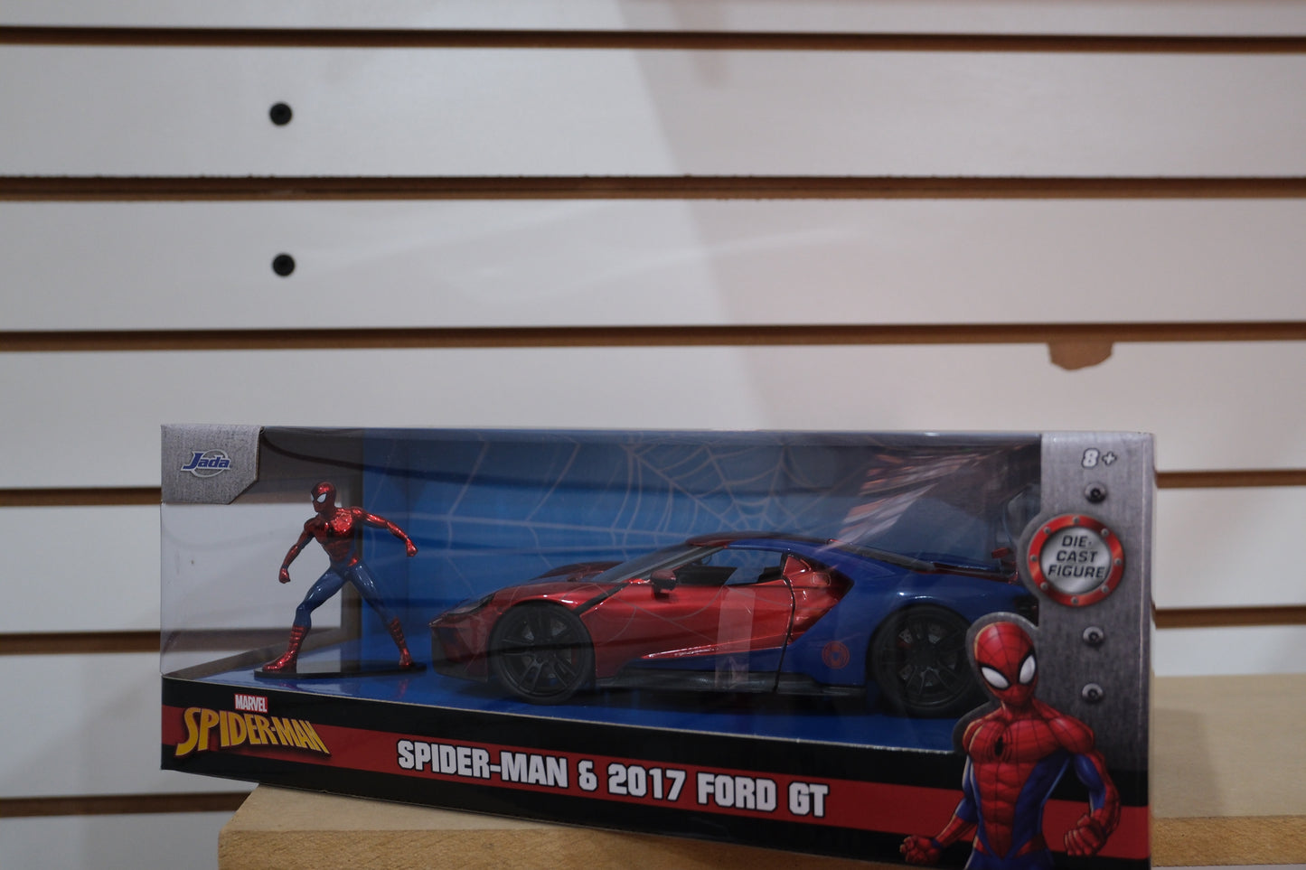 2017 Ford Gt W/Spiderman Jada 1:24