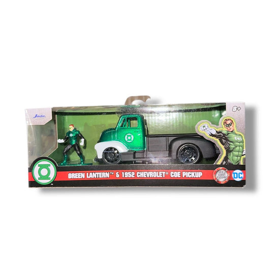 Green Lantern & 1952 Chevrolet Coe Pick Up Jada 1:32