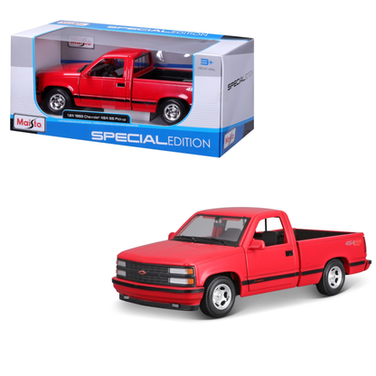 Chevrolet 454 SS Pick-Up 1993 Escala 1:24 | Modelo Die-Cast de Colección