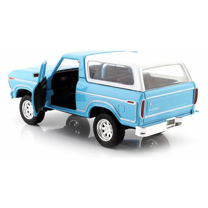 1978 Ford Bronco Light Blue 1:24