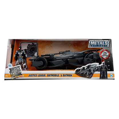 2017 Justice League Batmobile W/ Batman Asorted Jada 1:24