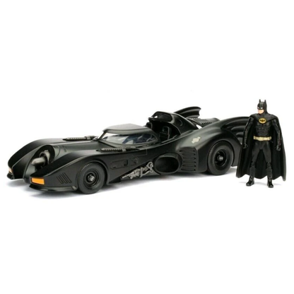 1989 Batman Batmobile W/Batman Jada 1:24