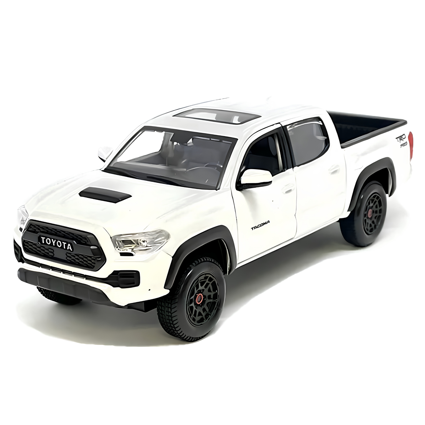 Tacoma Trd Pro 2023 White escala 1:27