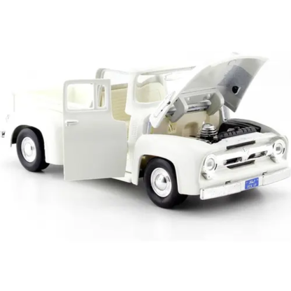 Ford 1956 F100 Truck White escala 1:24