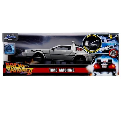 DeLorean Part 2 Time Machine  W/Light Jada 1:24