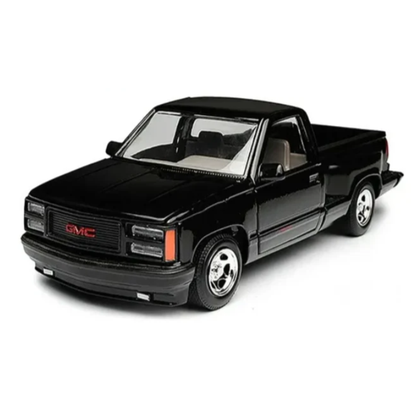 GMC Sierra GT Pick Up 1992 Black 01:24