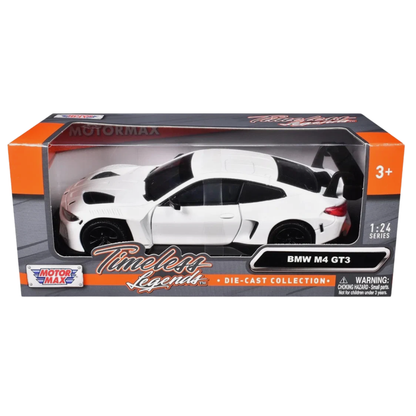 Bmw M4 Gt3 White escala 1:24