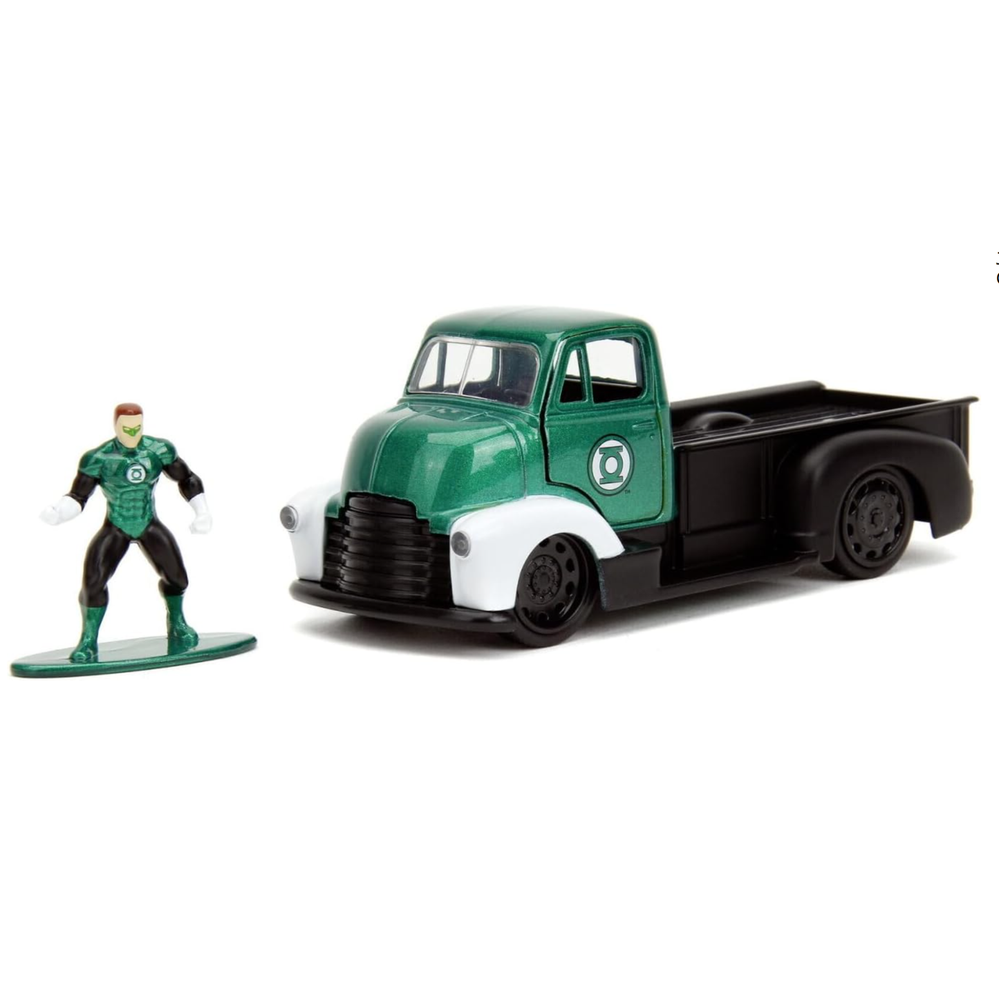 Green Lantern & 1952 Chevrolet Coe Pick Up Jada 1:32
