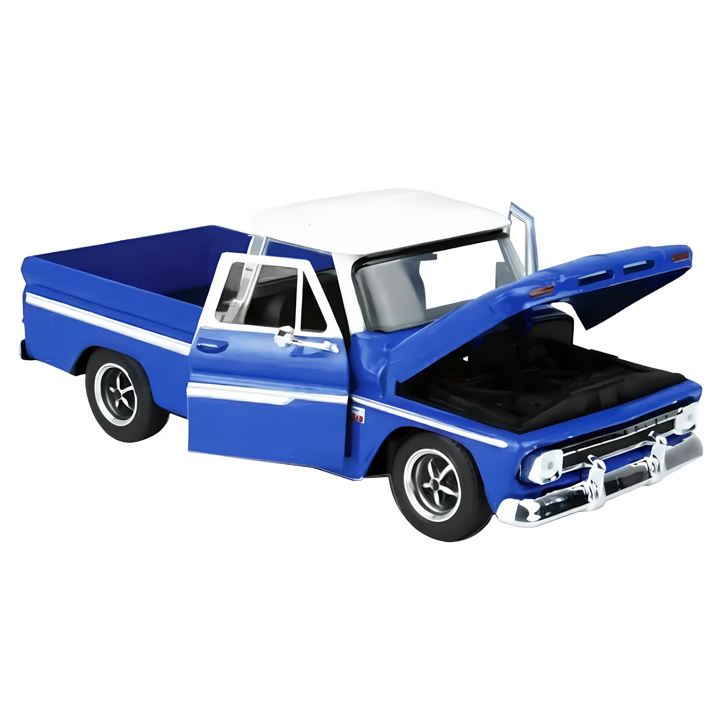 Chevy C10 Blue White 1966 01:24