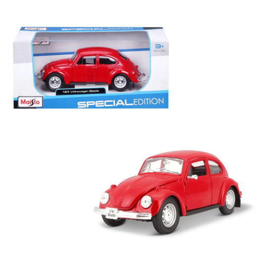 Volkswagen Beetle Ediciòn Especial a Escala 1:24 color rojo