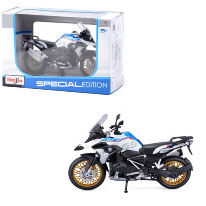 BMW R 1250 GS Maisto Escala 1:18 | Motocicleta Die-Cast de Colección