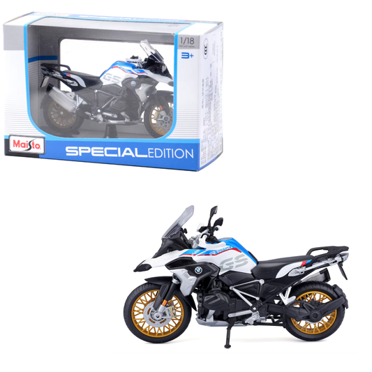 BMW R 1250 GS Maisto Escala 1:18 | Motocicleta Die-Cast de Colección