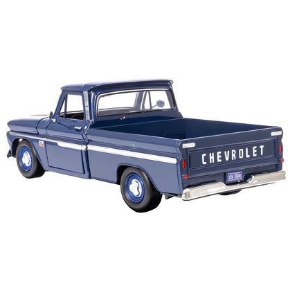 1966 Chevy C10 Fleetside Dark Blue 1:24