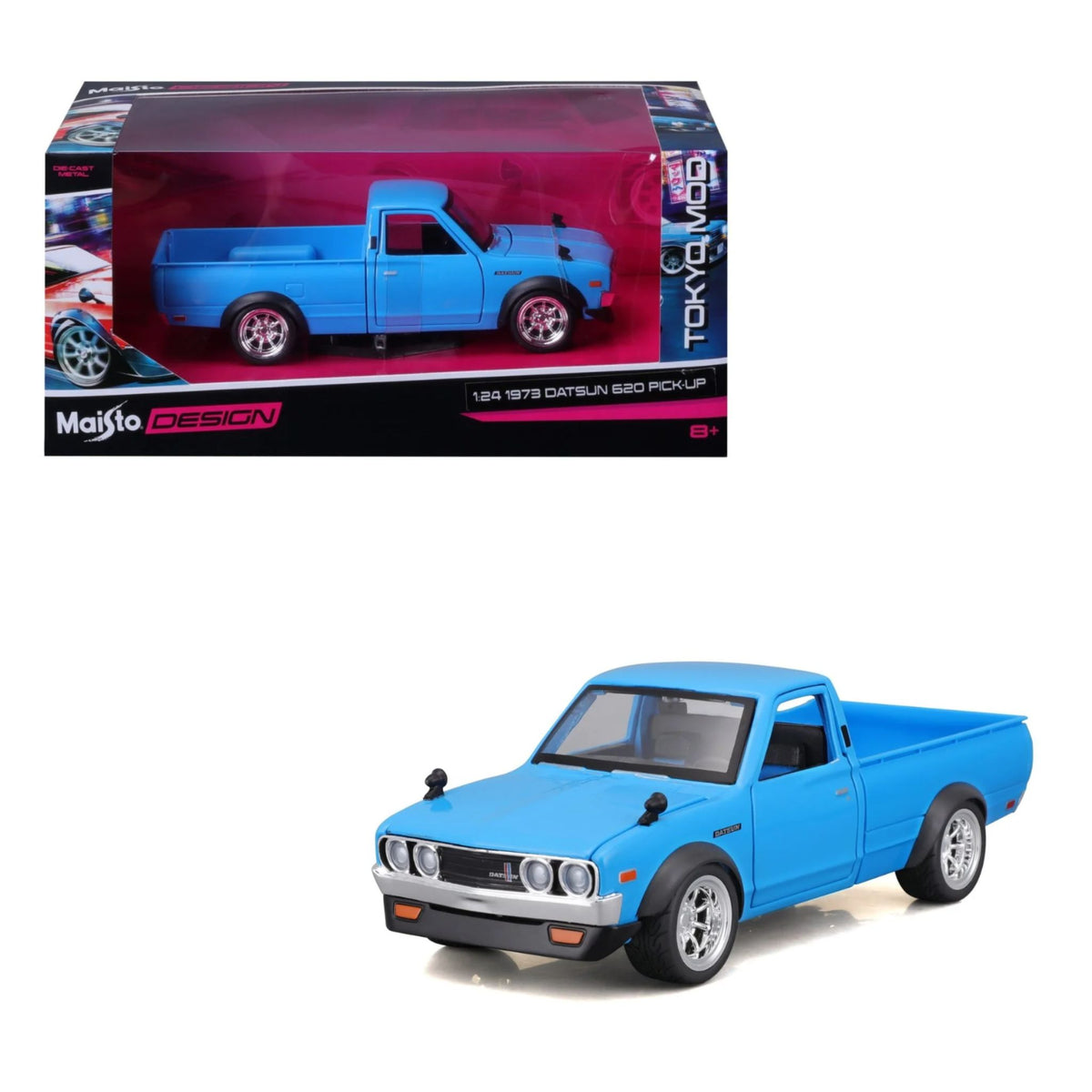 Datsun 620 Pick-up 1973 Escala 1:24