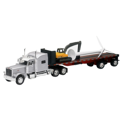 Peterbilt 389 w/ Wind Turbine & Excavator 1:32