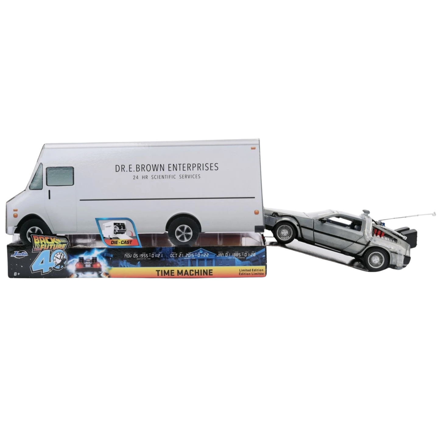 Back to the Future Time Machine 40th Anniversary Escala 1:24