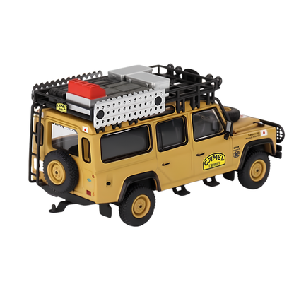 Defender 110 1989 Camel Trophy Turkey escala 1:64 Mini Gt