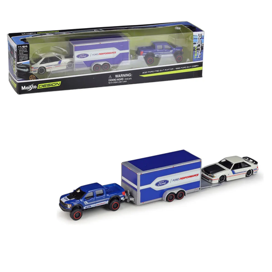 Maisto Ford F-150 Raptor Svt 2021 / Ford Svt Cobra 1993 1:64