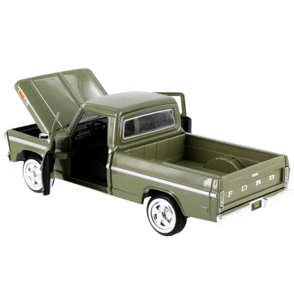 1969 Ford F-100 Pick Up Olive Green 1:24