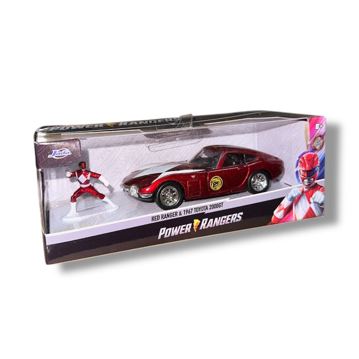 Red Ranger & 1967 Toyota 2000Gt Jada 1:32