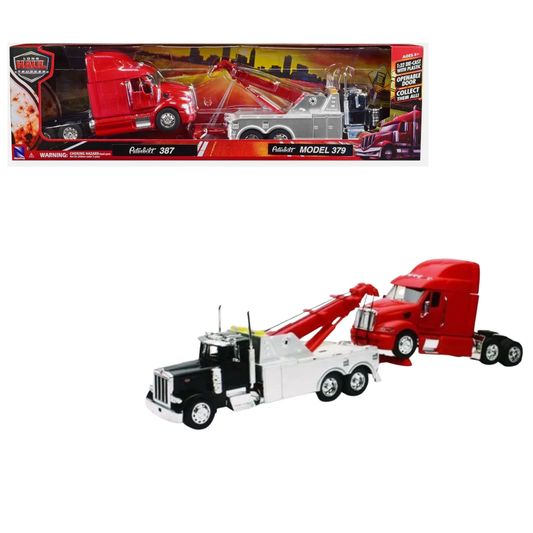 Peterbilt 379 Tow Tuck Tractor Set escala 1:32